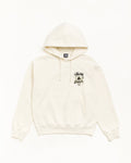 FRESH FOILS HOODIE GARMENT DYED - Bone