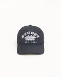 QUILTED SURFWALK SNAPBACK CAP - Black