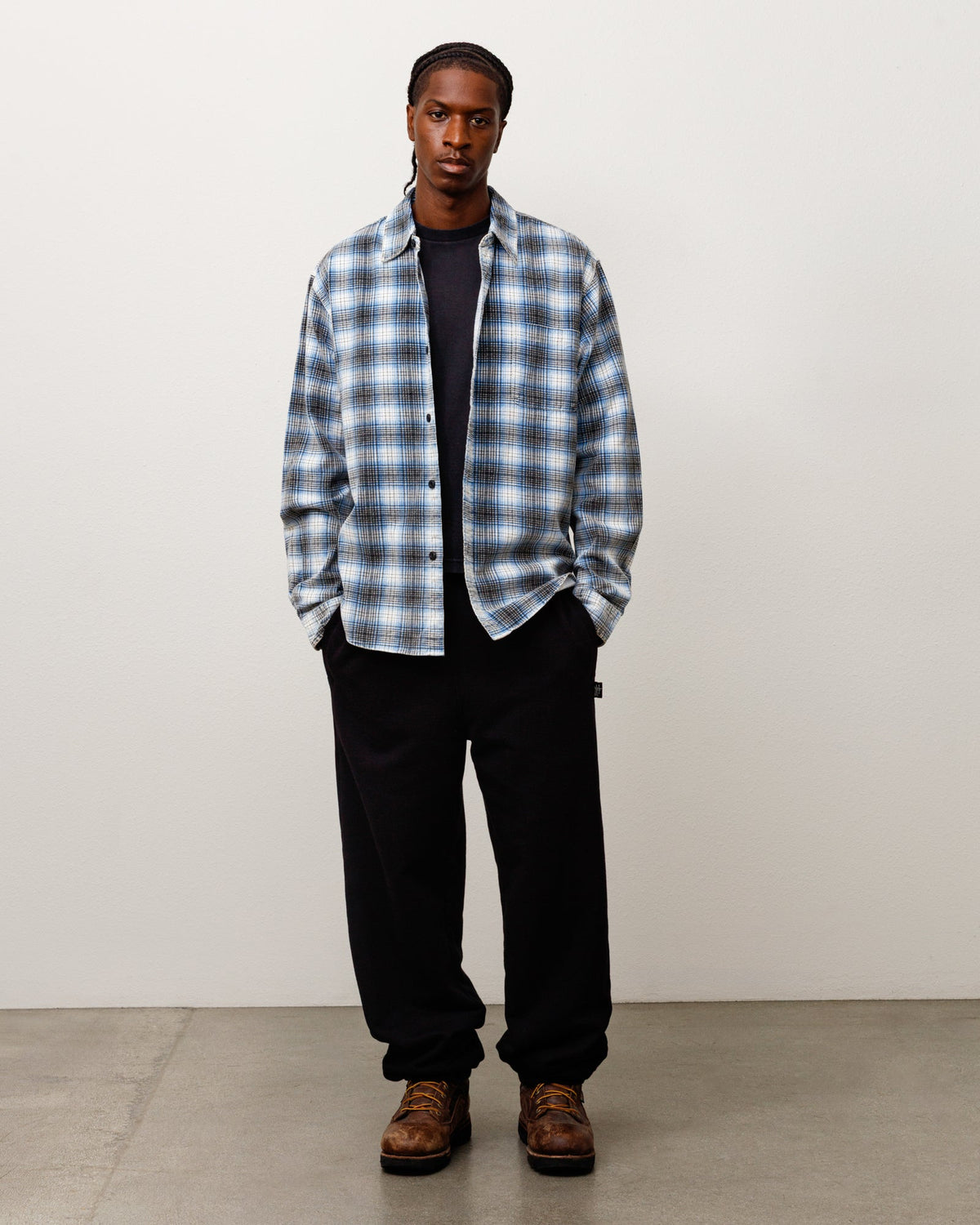 FLEECE PANT - Black