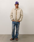 NYCO COLLARED WORK JACKET - Sand