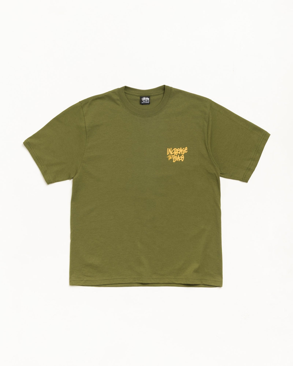 PEACE INCREASED TEE - Olive