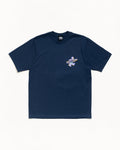 DOT SURF PUFF PRINT TEE - Navy