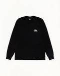 BASIC STÜSSY LS TEE - Black