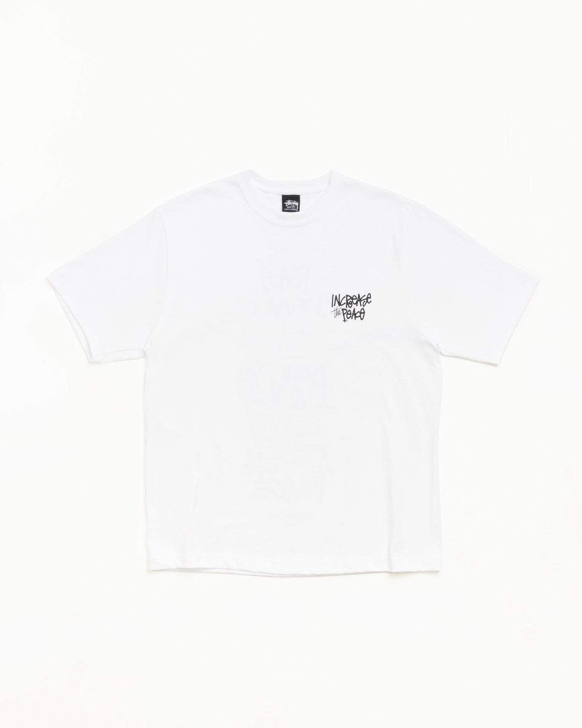 PEACE INCREASED TEE - White