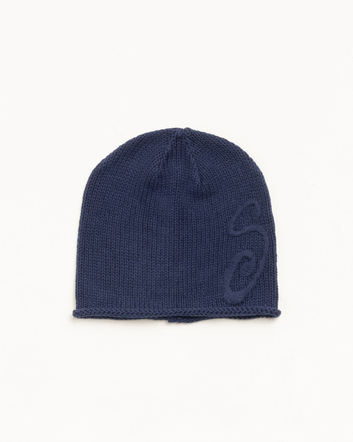 S KNIT SKULLCAP - Navy