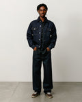 DENIM TRUCKER JACKET - Rinsed Indigo