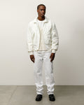 MOCK NECK FLIGHT BOMBER - White