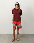 CLASSIC PIQUE POLO - Plum