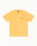 BASIC STÜSSY TEE - Marigold
