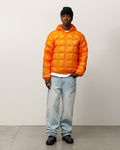 MIDWEIGHT HOODED PUFFER - Orange